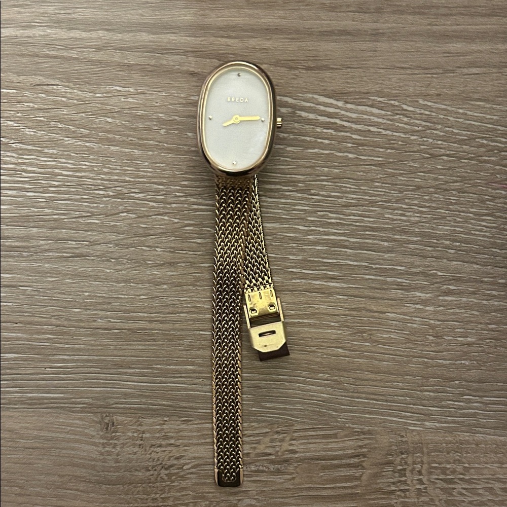 Breda Women’s Gold Mesh Bracelet Watch - Gold